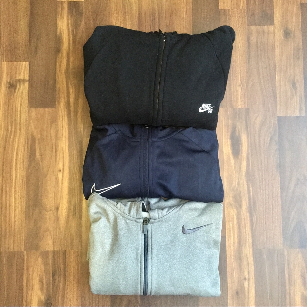 NIKE jacket/hoodie bundle